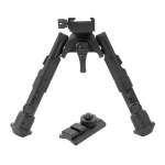 Recon 360 Tl 5.5"-7" Center Height Picatinny Bipod- TL-BP02-B