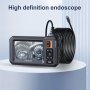 Industrial Endoscope With Light Borescope Inspection Camera 8mm Camera Sewer Camera With 4.3" LCD Screen Drain Snake Camera Automotive Plumbing Sewer Wall Camera Home Decoration Tools