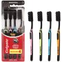 Colgate Double Action Toothbrushs Charcoal 4 Pack