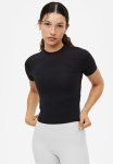 Drymove Cropped Sports Top - Black