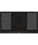 Siemens EX975KXW1E iQ700 90cm Black Induction Hob