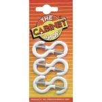 White Cup Hooks 38MM CARD 6