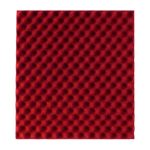 Acoustic Panel Convoluted 500MM X 500MM Red
