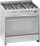 Miereles 90CM Freestanding Gas / Gas Cooker Stainless Steel