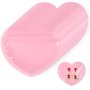 Ohuimrt 100 Pcs Small Heart Shaped Jewelry Bag 3.3 X 3.9 Inch Pink Resealable Mylar Bag Cute Packaging Bags For Jewelry Earring Necklace Trinket Sma