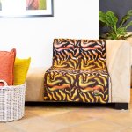 Victoria England - Flame Brown blk yolk gold - 155 X 165 Cm