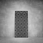 Laser Cut Screen - Design 134 - 2900 X 1400 X 20 Matt Black Indoor