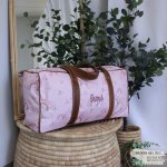 Travel Bag Hospital Bag Duffel Bag Rainbow And Flower
