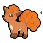 Pokemon Vulpix Jibbitz - Licensed