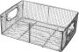 Deep Fryer Basket Kitchen Cooking Strainer Colander Rectangle