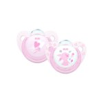 Nuk Trendline Silicone Soother 0-6 Months 2'S