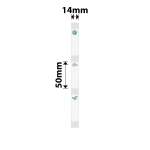 NB164 - - D11 D101 D110 H1S - 14X50MM - 130 Succulent A Labels