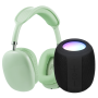 Bounce Aurora Headphones + Santorini Speaker Green/black