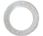 Sorento Round Mirror - White
