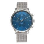 Gran-cyan Dual Time Mesh Watch V196GUCLMC