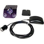 Garmin Ga 26C Low Profile Remote Automobile Antenna Magnetic And Suction Mounts With 2 4M Cable And Bnc Connector