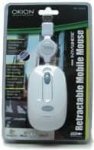 Okion Anywhere Mobile Retractable Optical Mouse White