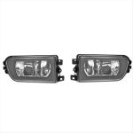 1PAIR Front Bumper Fog Light Housing For 5 Series E39 Compatible With Bmw