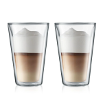 Bodum Canteen Double Wall Glass 400ML - 2 Piece Set