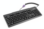 PS 2 Computer Keyboard Black