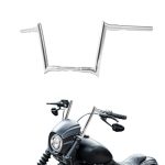 Custom Chrome Cci 12" Rise 1-1 4" Fat Ape Hanger Handlebar Fit For Harley-davidson Touring Road King Road Glide Softail Sportste