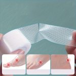 Pe Invisible Transparent Tape For Feet Anti-wear Foot Stickers Breathable Sandal Protection 500CM Length 2.5CM Width - 1 Roll Cl