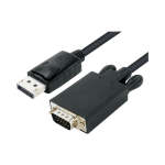 UNITEK 1.8M Displayport To Vga M Y-5118F CAB-DISPM-VGAM-1.8MU