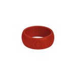 Burgandy Men's Silicone Ring
