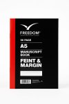 Freedom Hard Cover A5 96 Page Manuscript Book