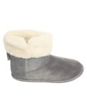 Ladies Hush Puppy Casa Slipper - 9 Grey