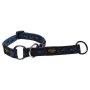 Rogz Pet Products Rogz Alpinist Medium 16MM Matterhorn Web Half-check Dog Collar - Blue Rogz