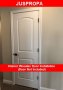 Interior Wooden Door Installation By Juspropa