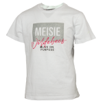 WBG056 Meisie On Purpose Girls Tee White - 3 To 4
