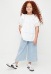 PoP Candy Denim Jeans & Top Set-blue & White