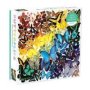 Rainbow Butterflies 500 Piece Puzzle   Jigsaw