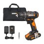 20V Cordless Impact Drill Driver 2.0AH Kit + Carry Bag WX100