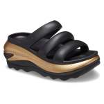 Mega Crush Metallic Triple Strap - Black gold M9W11