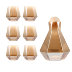Smte 7 Piece High-quality Water Cup Set K33-LS07H With Keychain