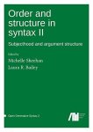 Order And Structure In Syntax II
