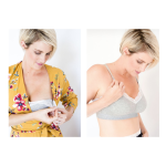 2-PACK Vogue Nursing Bra A-d Cups - Small 30 32 Grey Melange X2