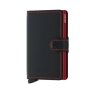 Secrid Miniwallet Matte Black & Red