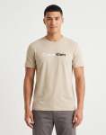 Calvin Klein 30S Jeans Graphic Beige T-Shirt - XXL Brown