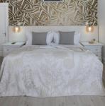 Amanda Cotton - Meadow Fog white - 200 X 230 Cm Double