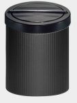 Cool Waste Paper Bin 300MM High With Flip-top Lid 521BL