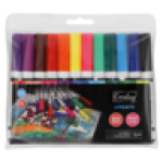 Washable Markers 12 Pack Colour May Vary