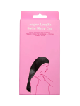 Extra Long Satin Sleep Cap - None Black