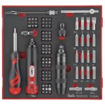 - 95 Piece Torque Screwdriver Impact Driver & Bit Set In Eva