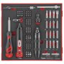 - 95 Piece Torque Screwdriver Impact Driver & Bit Set In Eva