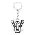 Monogram Transformers Autobots Logo Keychain Silver One Size