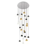 STELLAR LED Orb Cluster Chandelier - Multiple Sizes - 25 Lights